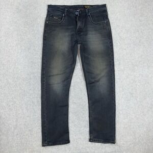 G Star Raw Tailored Selvedge 3301 Stretch Skinny Jeans Denim Dark Wash 34x30